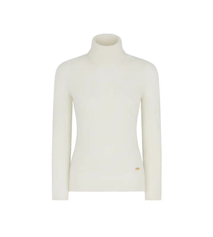 SEAMLESS CASHMERE SILK KNIT TURTLENECK TOP online